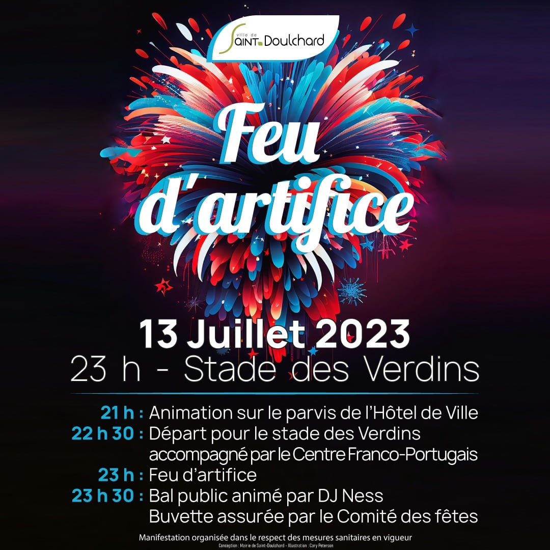 13 juillet – Feu d’artifice