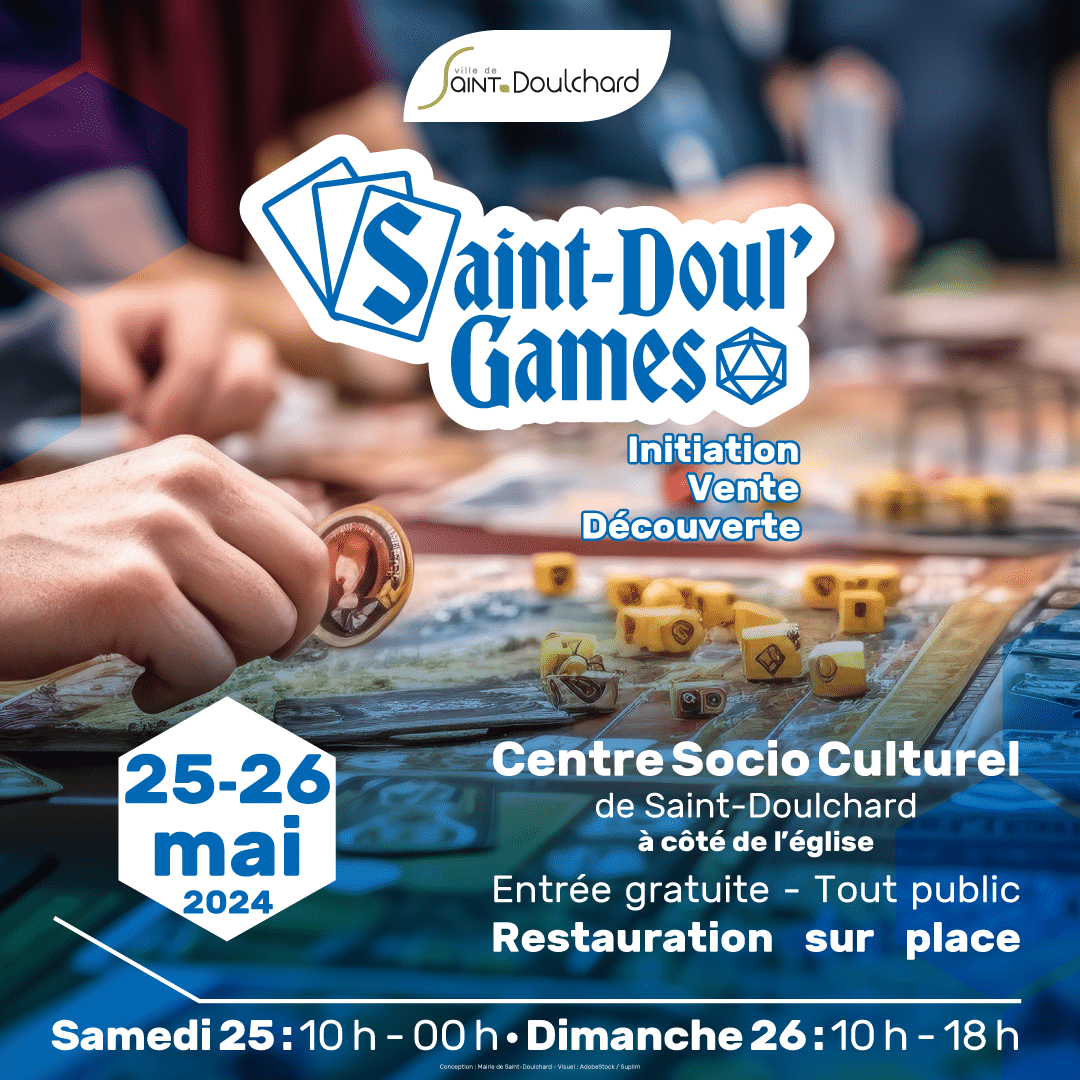 Première édition de Saint-Doul’ Games